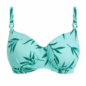 FS502401GLR Plavky vrchní díl FANTASIE SWIM LUNA BAY UW GATHERED FULL CUP BIKINI TOP GLACIER