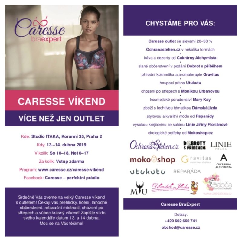 Program Caresse Víkendu - víc než jen outlet
