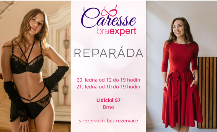 Caresse v brněnské Reparádě!