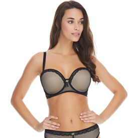 Podprsenka FREYA IDOL ALLURE UW MOULDED STRAPLESS BRA BLACK