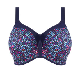 Podprsenka ELOMI ENERGISE UW SPORTS BRA WITH J HOOK NAVY GEO