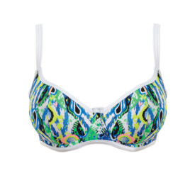 Plavky vrchní díl FREYA SWIM EVOLVE UNDERWIRED PADDED SWEETHEART BIKINI SWIM TOP MULTI