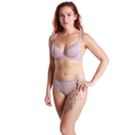 Kalhotky SIMONE PÉRÈLE CARESSE SHORTY NUTMEG