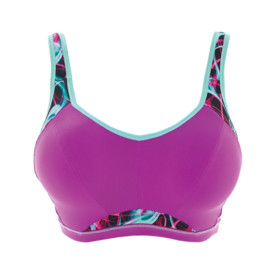Podprsenka FREYA ACTIVE EPIC UW CROP TOP SPORTS BRA MOULDED INNER ULTRA VIOLET