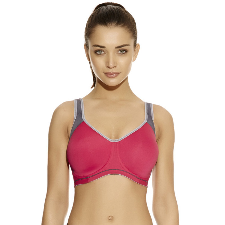 Podprsenka FREYA ACTIVE UW MOULDED SPACER SPORTS BRA HOT CRIMSON