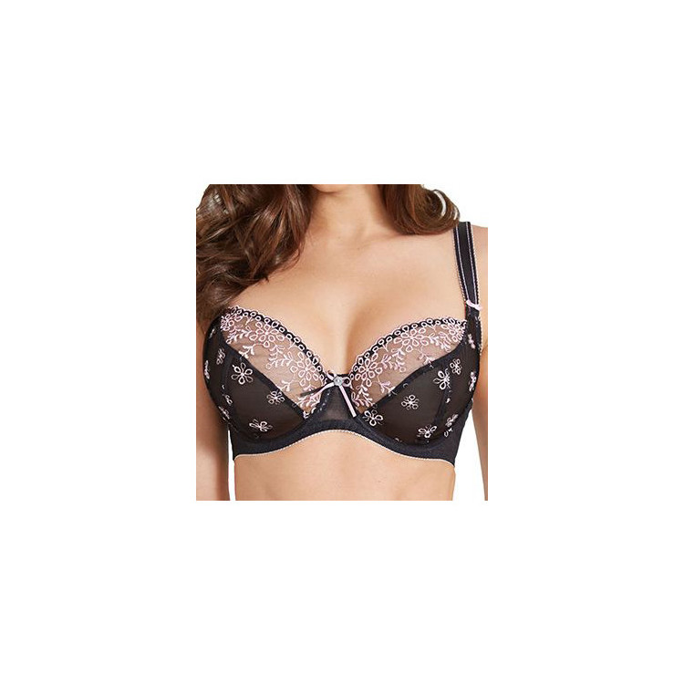 Podprsenka FREYA SIREN UW PLUNGE BLACK