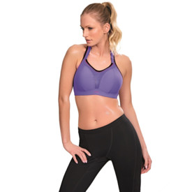 Podprsenka Panache Sports Non-Wired Bra Purple/Pink