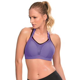 Podprsenka Panache Sports Non-Wired Bra Purple/Pink