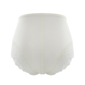 Kalhotky PANACHE QUINN HIGH WAIST BRIEF IVORY