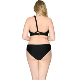 Plavky vrchní díl CURVY KATE WRAPSODY BIKINI BANDEAU BLACK