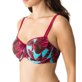 Plavky vrchní díl PRIMADONNA SWIM PALM SPRINGS BALCONY PADDED PINK FLAVOR