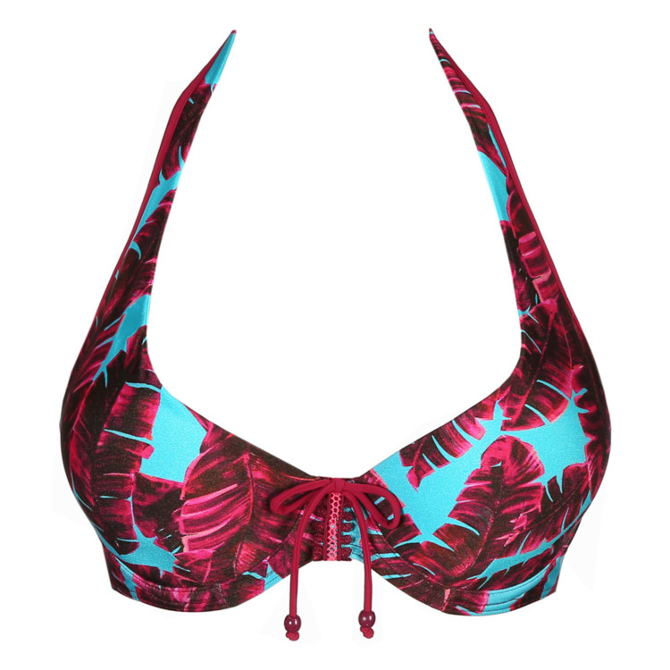 Plavky vrchní díl PRIMADONNA SWIM PALM SPRINGS TRIANGLE PADDED PINK FLAVOR