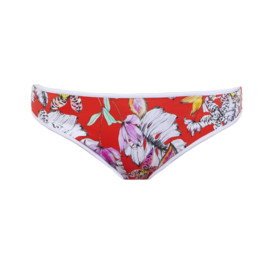 Plavky spodní díl FREYA SWIM WILD FLOWER BIKINI BRIEF FLAME