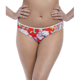 Plavky spodní díl FREYA SWIM WILD FLOWER BIKINI BRIEF FLAME