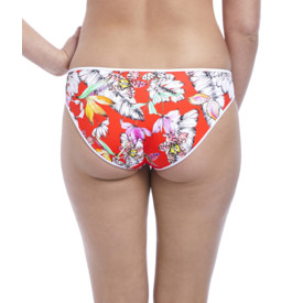 Plavky spodní díl FREYA SWIM WILD FLOWER BIKINI BRIEF FLAME