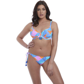 Plavky vrchní díl FREYA SWIM FESTIVAL GIRL UW PLUNGE BIKINI TOP MULTI