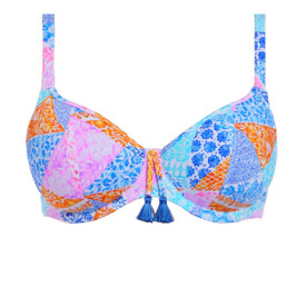 Plavky vrchní díl FREYA SWIM FESTIVAL GIRL UW PLUNGE BIKINI TOP MULTI