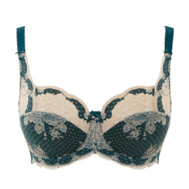 Podprsenka PANACHE CLARA FULLCUP BRA EMERALD