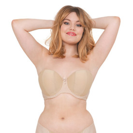 Podprsenka CURVY KATE LUXE STRAPLESS BISCOTTI