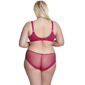 Kalhotky SCULPTRESSE CARMEL MIDI BRIEF STRAWBERRY