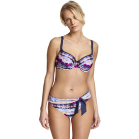 Plavky spodní díl PANACHE SWIM ELLE FOLD PANT PINK MULTI