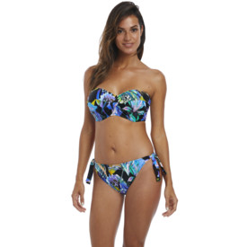 Plavky spodní díl FANTASIE SWIM PARADISE BAY CLASSIC TIE SIDE BRIEF AQUA MULTI