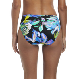 Plavky spodní díl FANTASIE SWIM PARADISE BAY MID RISE BRIEF AQUA MULTI