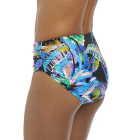 Plavky spodní díl FANTASIE SWIM PARADISE BAY DEEP GATHERED BRIEF AQUA MULTI