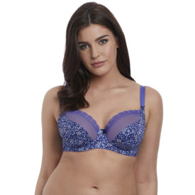 Podprsenka FREYA JASMINE MEADOW UW PLUNGE BRA DENIM