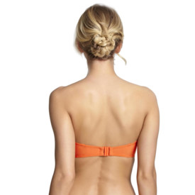 Plavky vrchní díl PANACHE SWIM MARINA BANDEAU BIKINI TOP TANGERINE