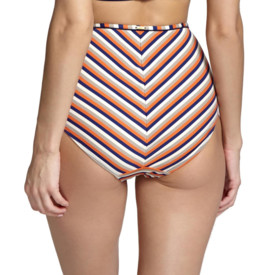 Plavky spodní díl PANACHE SWIM SUMMER HIGH WAIST PANT ORANGE MULTI