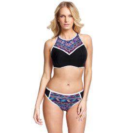 Plavky vrchní díl PANACHE SWIM AYANNA CROP TOP BLUE MULTI