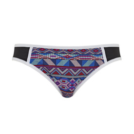 Plavky spodní díl PANACHE SWIM AYANNA CLASSIC PANTS BLUE MULTI