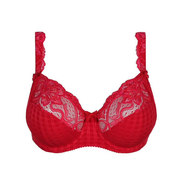 Podprsenka PRIMADONNA MADISON FULLCUP WIRE BRA PERSIAN RED