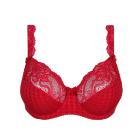 Podprsenka PRIMADONNA MADISON FULLCUP WIRE BRA PERSIAN RED