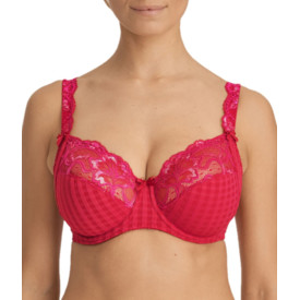 Podprsenka PRIMADONNA MADISON FULLCUP WIRE BRA PERSIAN RED