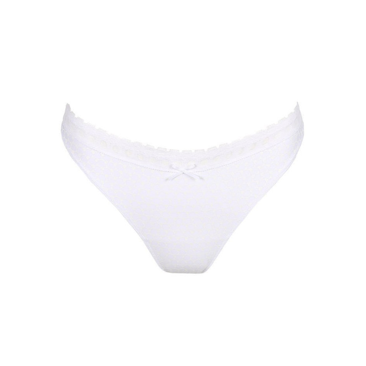 Kalhotky PRIMADONNA TWIST HAPPINESS THONG WHITE