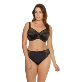 Podprsenka ELOMI CATE UW FULLCUP BANDED BRA BLACK