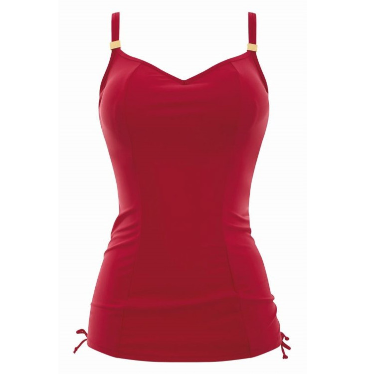 Plavky vrchní díl PANACHE SWIM ANYA TANKINI RED