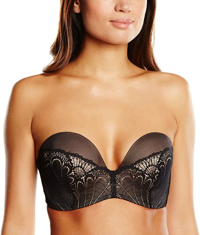 Podprsenka WONDERBRA ULTIMATE STRAPLESS REFINED GLAMOUR PUSH UP BLACK