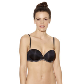 Podprsenka B.TEMPT'D FAITHFULLY YOURS STRAPLESS PUSH UP BLACK