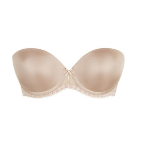 Podprsenka B.TEMPT'D FAITHFULLY YOURS STRAPLESS PUSH UP NUDE