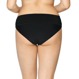 Plavky spodní díl CURVY KATE SHEER CLASS DEEP FOLDOVER BRIEF BLACK