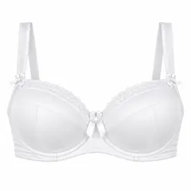 Podprsenka COMEXIM BASIC PLUNGE BRA WHITE