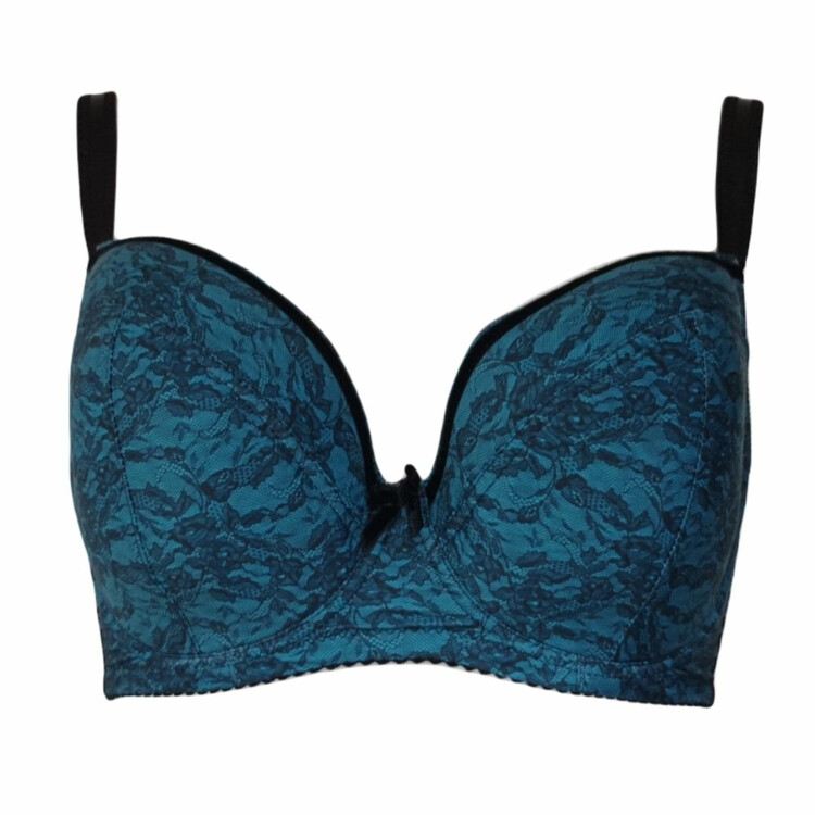Podprsenka COMEXIM GEORGIA PLUNGE TEAL
