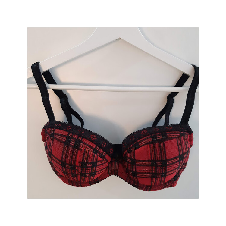 Podprsenka COMEXIM SCOTTIE PLUNGE RED