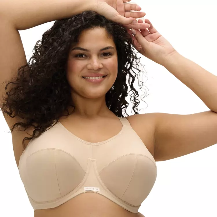 EL8041NUE_ELOMI ENERGISE UW SPORTS BRA WITH J HOOK NUDE
