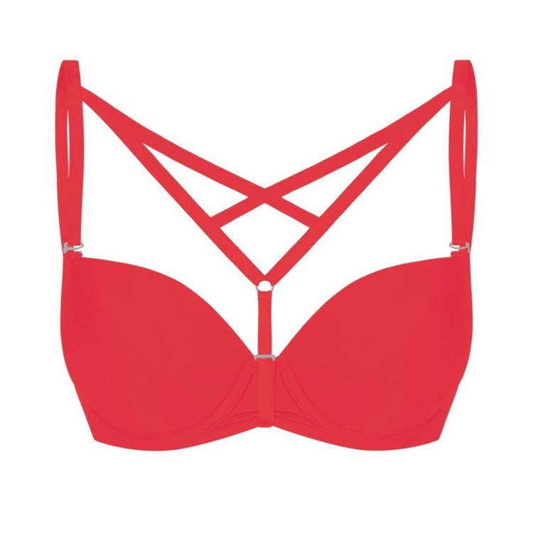 Doplněk JULIMEX DECOLETTE CROSS RED