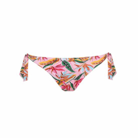 Plavky spodní díl PRIMADONNA SWIM SIROCCO BIKINI BRIEFS WAIST ROPES PINK PARADISE