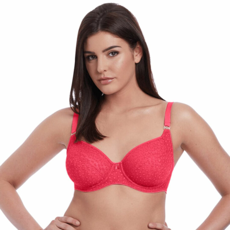 AA5201HIS Podprsenka FREYA STARLIGHT UW HERO BALCONY SIDE SUPPORT BRA HIBISCUS